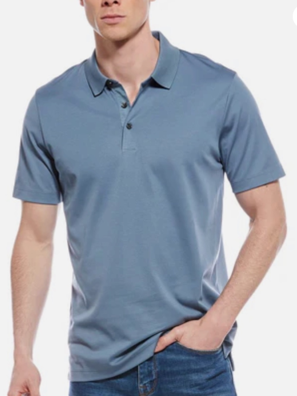 Theory Atlas Pique 2 Polo Shirt - L